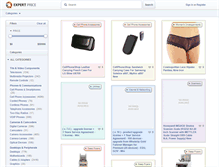 Tablet Screenshot of expertprice.com